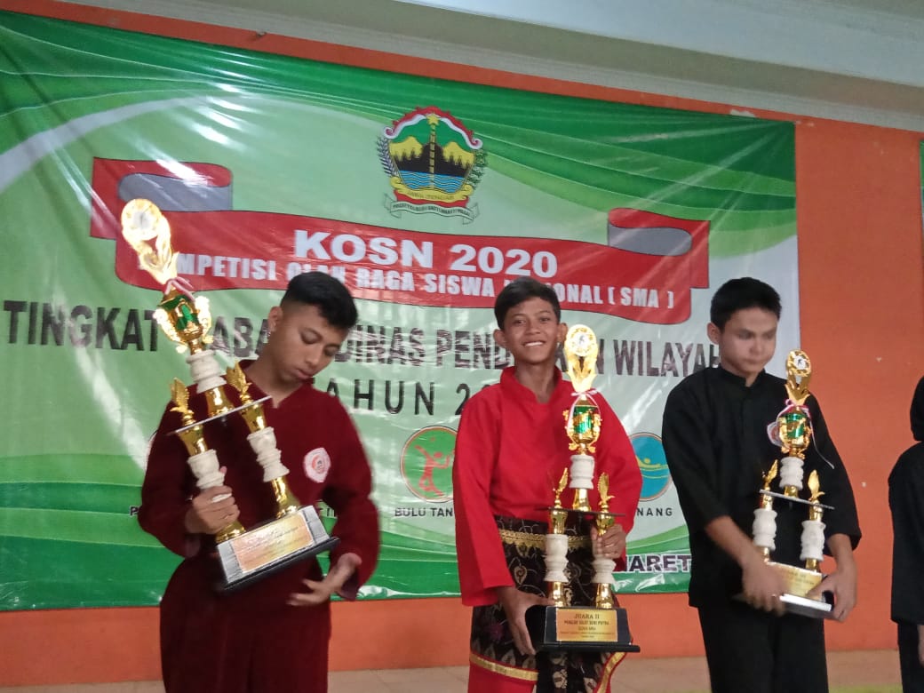 PENCAK SILAT - JUARA 1 KOMPETISI OLAHRAGA SISWA NASIONAL 2020